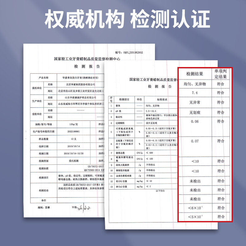 华素愈创美白牙膏清新口气清洁牙齿改善牙齿黑黄问题护齿口腔120g - 图0