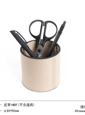 木纹收纳桌垫样板间书房笔筒办公桌面垫写字台皮质笔记本电脑垫子