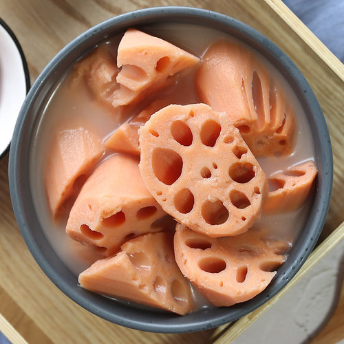 华贵洪湖藕汤900g湖北特产加热即食莲藕汤快手菜半成品家常预制菜 - 图1