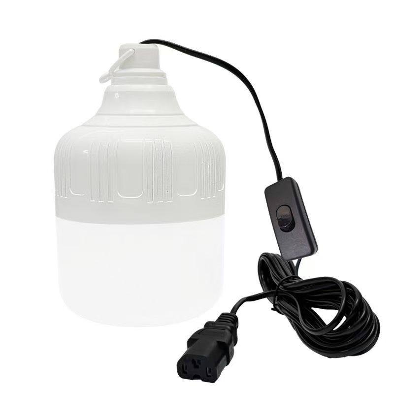 超亮LED球泡灯12V-95V通用节能省电夹子线开关电瓶灯户外地摊灯,淘宝优惠券,粉丝福利购,淘宝优惠卷