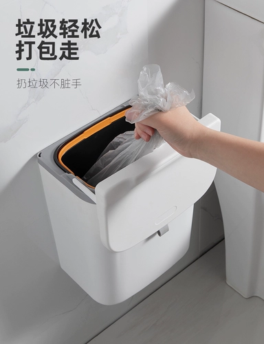 Туалетная стена мусорного мусорного ведра -Установка для хранения шкафа для хранения шкаф