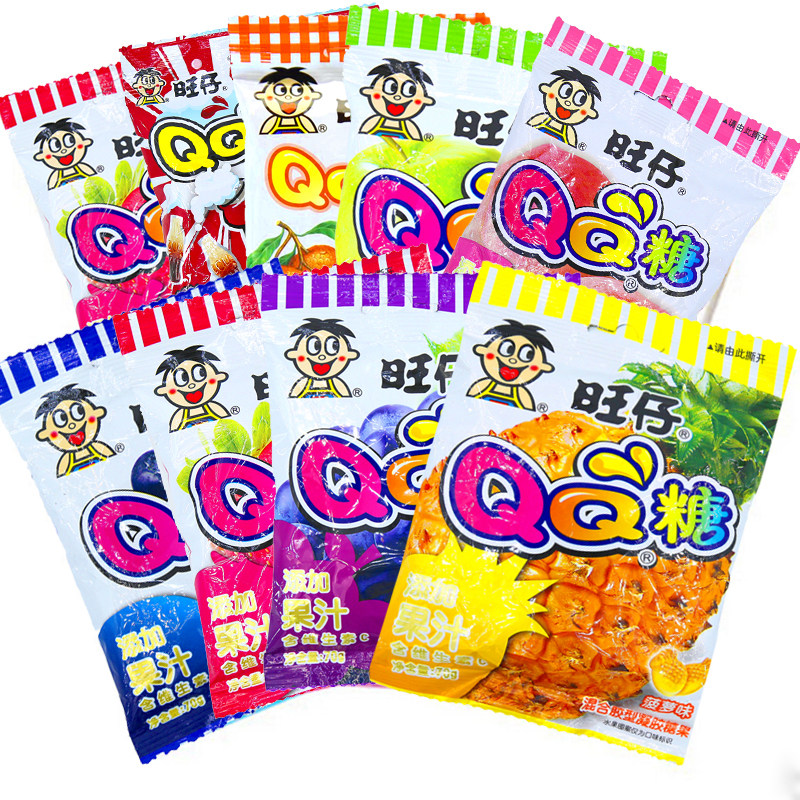 特价旺仔Q糖70g整箱果汁软糖橡皮糖可乐味软q糖休闲食品儿童零_虎窝淘