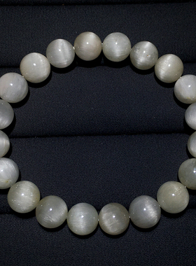 天然顺发白兔毛单圈水晶柔顺手链