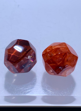 天然巴西胶花随形单珠礼物男女生