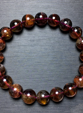 天然Auralite23极光水晶单圈手链