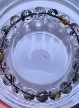 天然老矿闪灵钻手链单圈赫尔基蒙