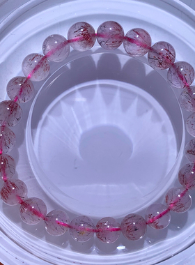 天然顺发金草莓超七单圈手链饰品