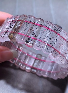 天然金草莓烟花超七手排礼物男女