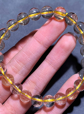 天然透体维纳斯发晶手链水晶送礼