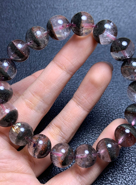 天然Auralite23极光水晶手链饰品