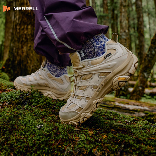 MERRELL迈乐MOAB3 GTX防水专业登山鞋男女防滑耐磨户外运动徒步鞋 - 图1