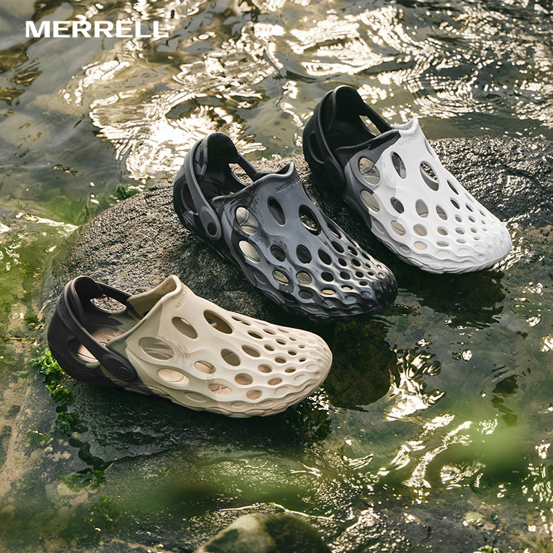 MERRELL迈乐洞洞鞋男女HYDRO MOC毒液户外运动凉拖溯溪涉水鞋情侣 - 图1