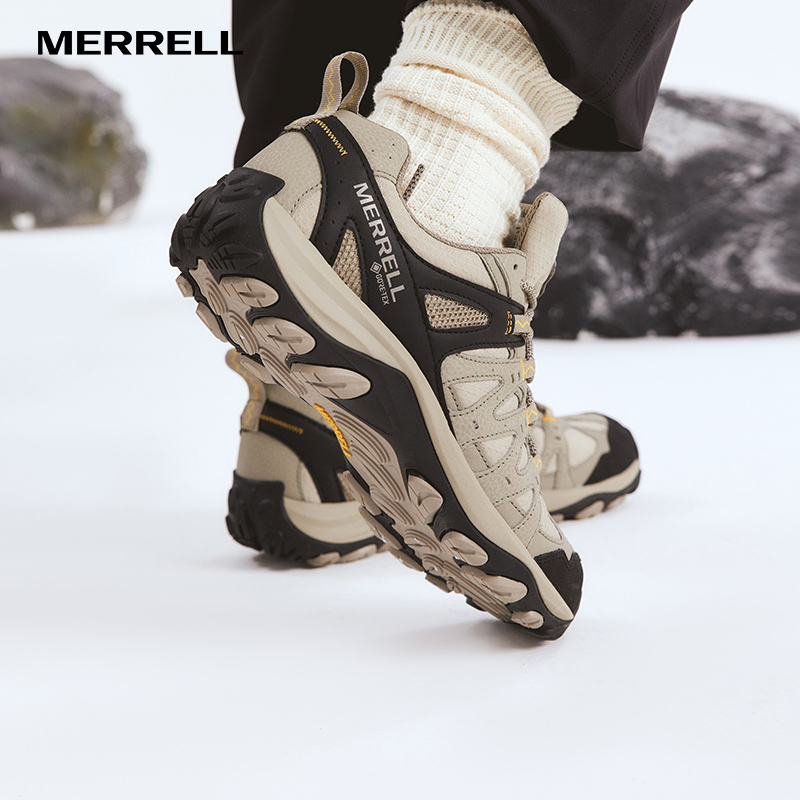 MERRELL迈乐男女ACCENTOR GTX防水透气缓震徒步鞋户外运动登山鞋 - 图0