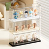 Blind box display box Pop Mart storage cute lego dustproof cabinet acrylic display rack figure storage box