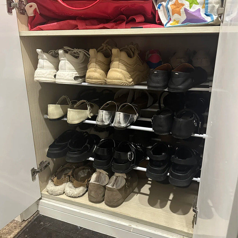 我怎么能聪明成这个样子~内置鞋架伸缩杆可调节放鞋鞋柜收纳神器,淘宝优惠券,粉丝福利购,淘宝优惠卷