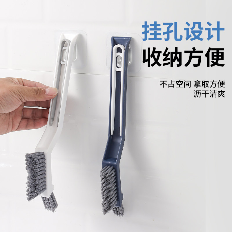 Crevice cleaning brush