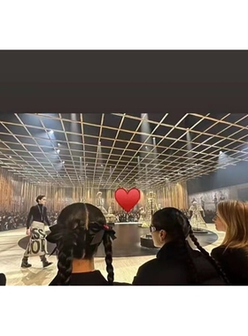 jisoo智秀同款黑色蝴蝶结发夹学院风头饰双马尾发饰少女麻花辫头