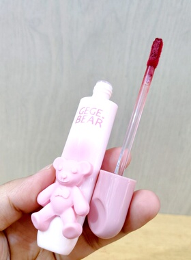 Gegebear哑光丝绒红色橘色唇釉