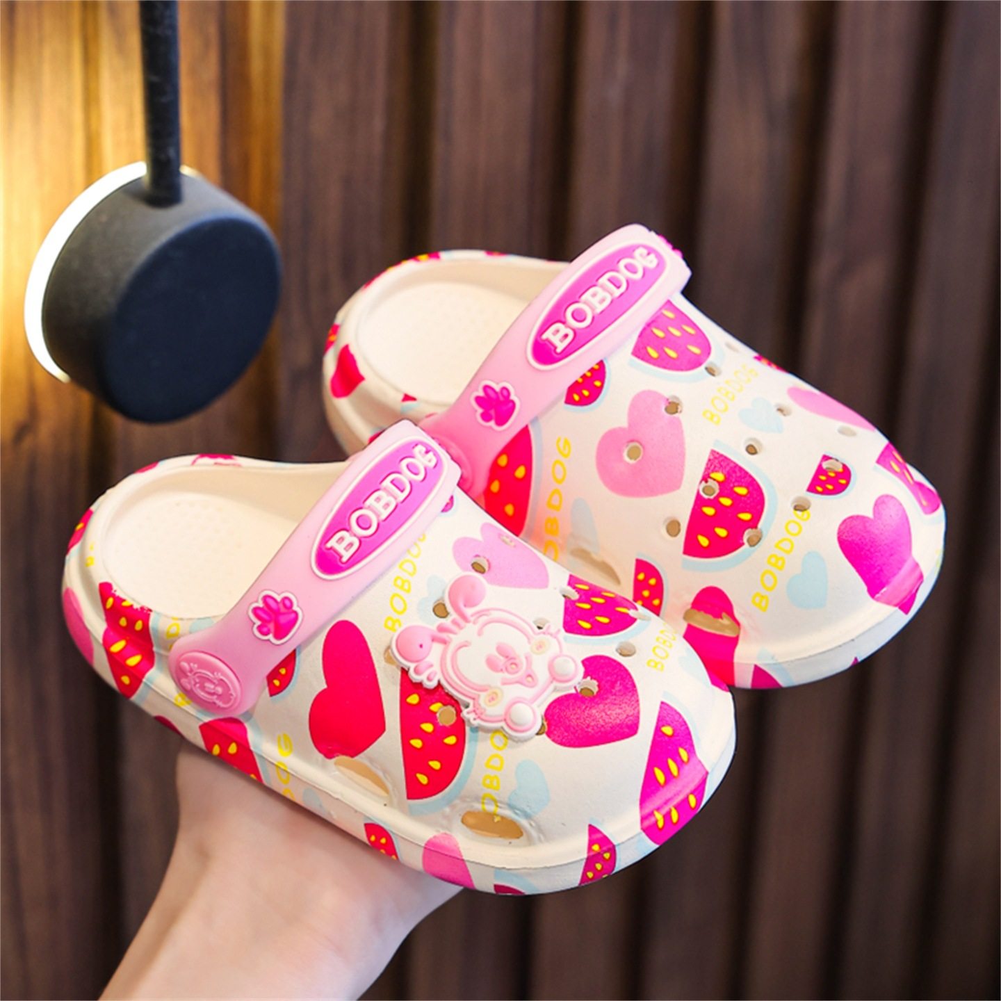 洞洞鞋夏凉拖鞋婴幼儿小童透气卡通沙滩鞋巴布豆宝宝可爱防滑休闲,淘宝优惠券,粉丝福利购,淘宝优惠卷