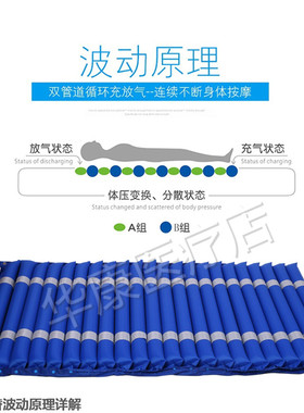 防褥疮气床垫单人护理波动卧床