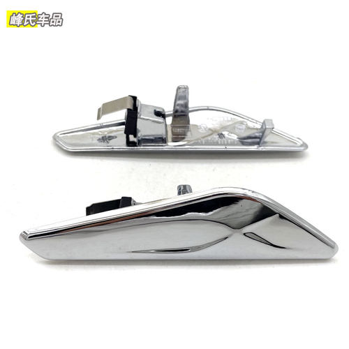 适用于宝马X3 X4前叶子板装饰条F25 F26电镀亮条X镀络条饰板灯壳 - 图2