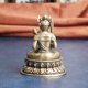 Retro Messing Void Bodhisattva Statue Desktop Ornamente Religiöse Opfergaben Buddha Statuen Kunsthandwerk Wenwan Alte Bronze Dekoration