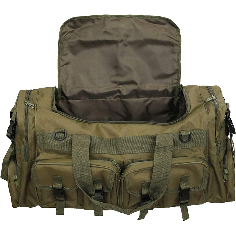 户外战术包大容量登山包旅行包男士旅行李袋单肩斜跨包野营健身包 - 图0