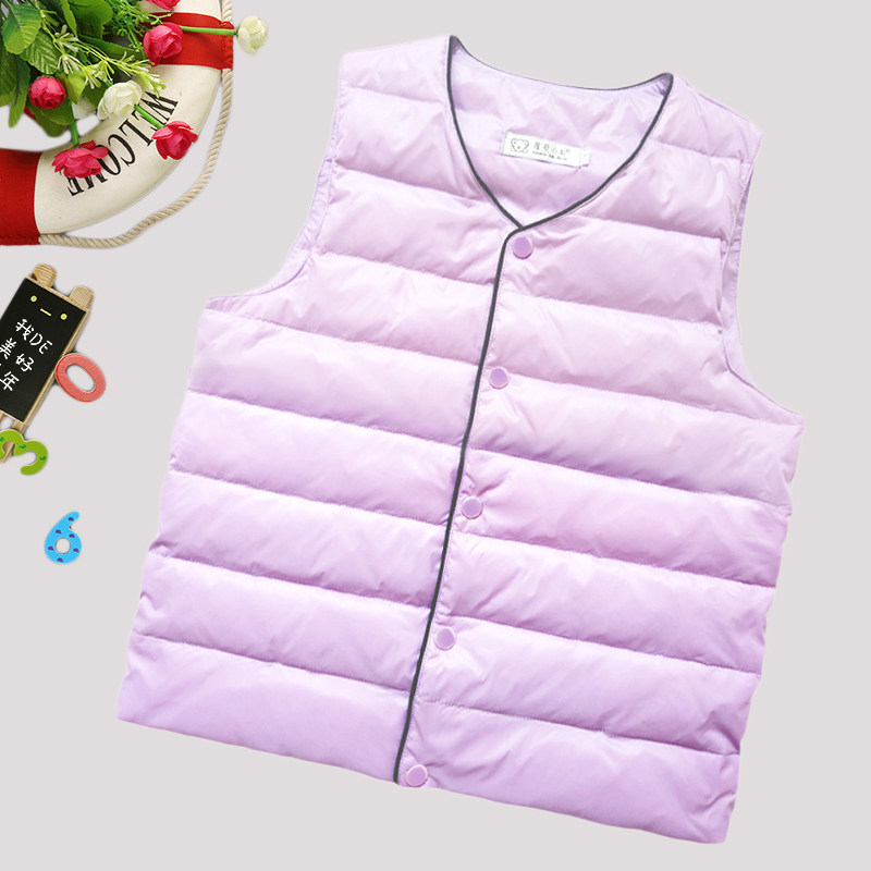 秋冬羽绒马甲少年儿童保暖贴身时尚防寒坎肩轻薄新款男女宝宝背心,淘宝优惠券,粉丝福利购,淘宝优惠卷
