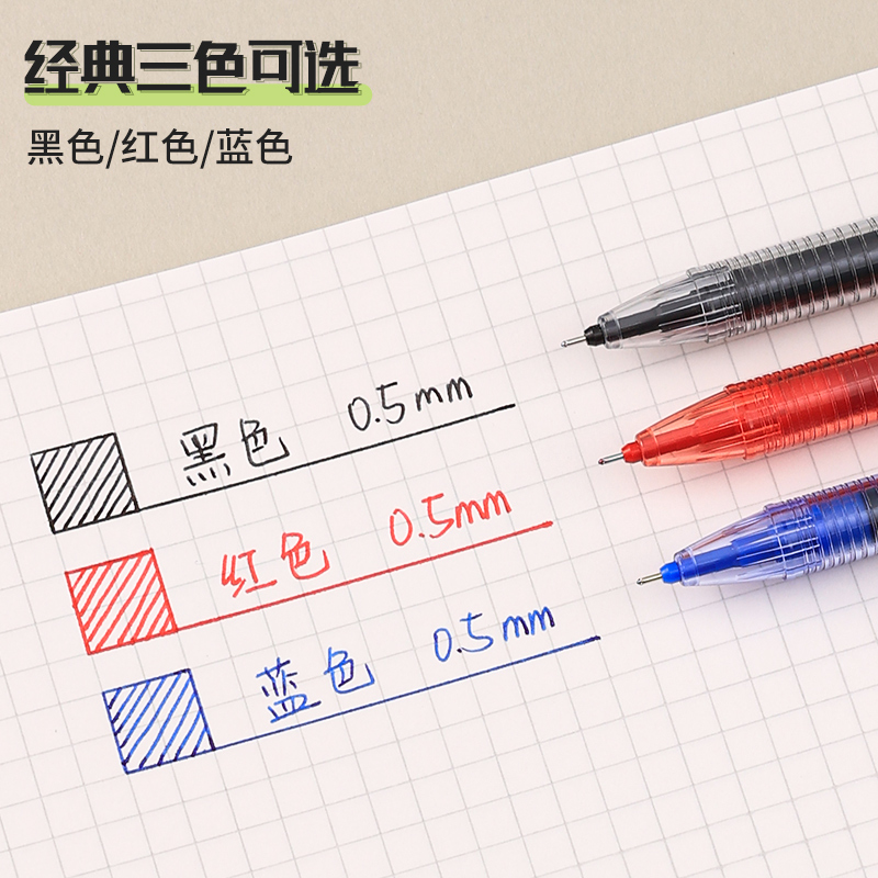 日本pilot百乐威宝中性笔小绿笔bxgr5黑笔学生刷题做笔记用笔可替换笔芯bxs-v5rt官方旗舰店官网正品 - 图3