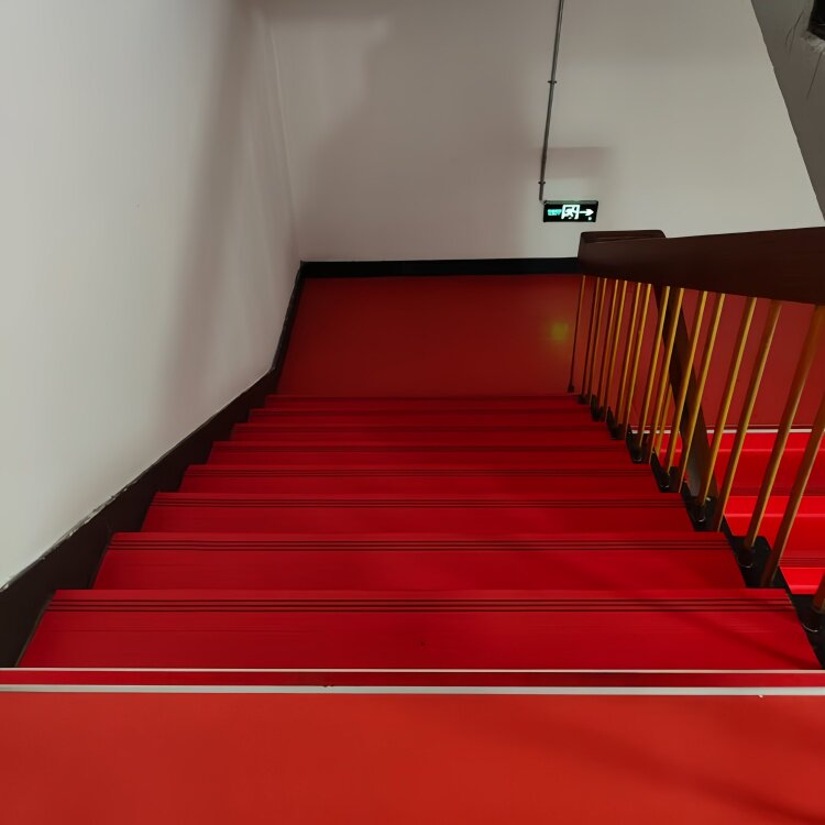 Special PVC step mats for kindergarten and school stairs, commercial household cement iron plate stairs full of PVC step stickers