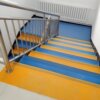Special PVC step mats for kindergarten and school stairs, commercial household cement iron plate stairs full of PVC step stickers
