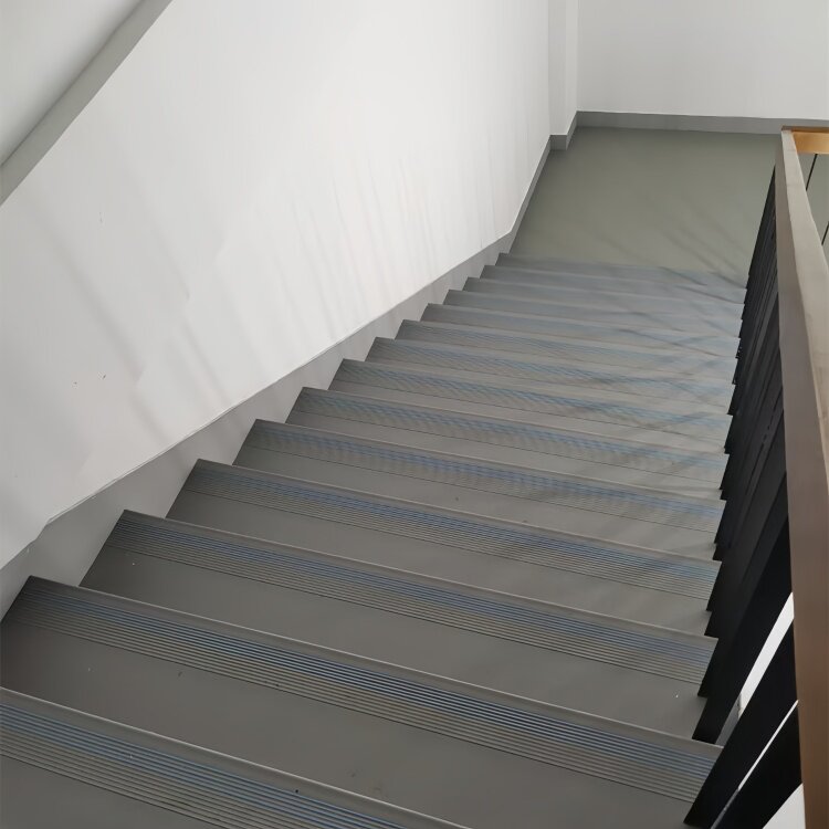 Special PVC step mats for kindergarten and school stairs, commercial household cement iron plate stairs full of PVC step stickers