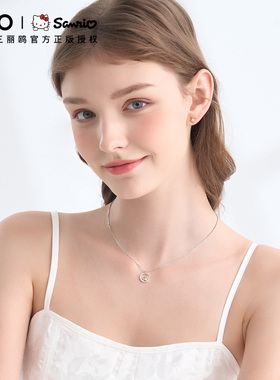 凯蒂猫HelloKitty轻奢纯银项链