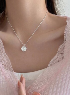 925镀银郁金香项链2023新款爆款小众高级感锁骨链女轻奢