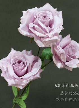 造景商场网红仿真绢花室外新款