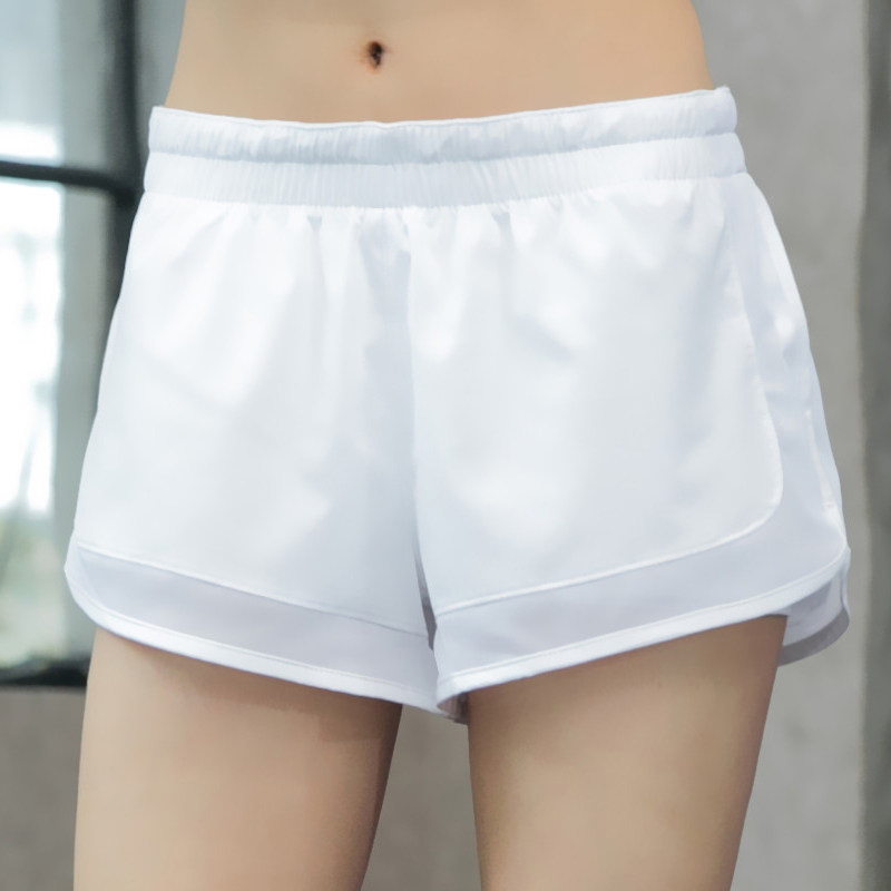 运动短裤女防走光跑步速干宽松休闲大码瑜伽健身夏季三分黑色热裤,淘宝优惠券,粉丝福利购,淘宝优惠卷