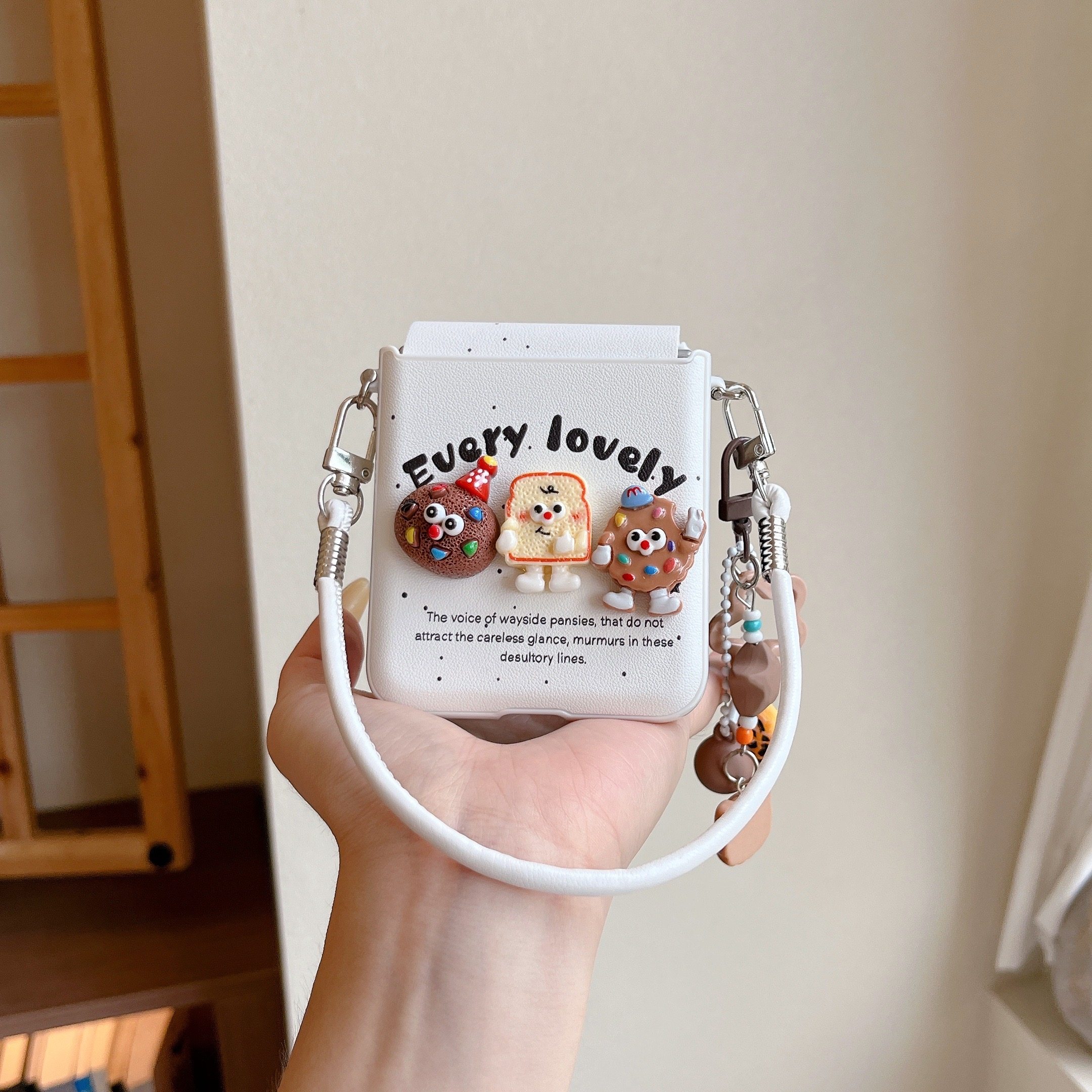 适用华为PuraX折叠屏手机壳小米MixFlip2壳膜一体荣耀MagicVFlip2摩托罗拉50三星zflip7斜跨绳磁吸支架60卡通,淘宝优惠券,粉丝福利购,淘宝优惠卷