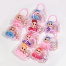 Childrens toy bag Princess Luminous Hand Skew Satchel DIY Bracelet Girl Luminous Toy Hand Gift