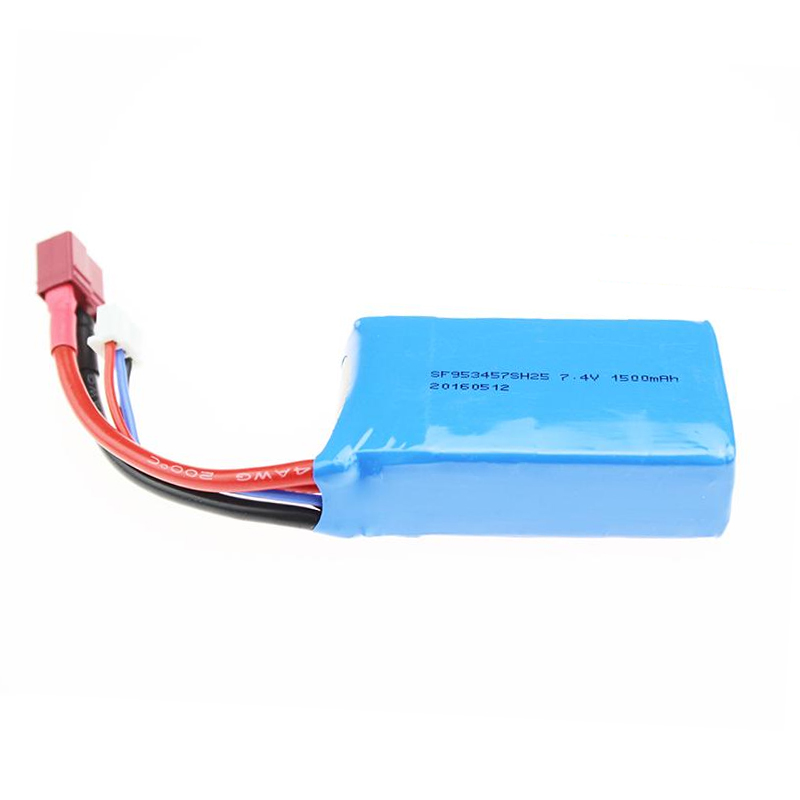 伟力A959-b A969-b A979-b K929-B遥控车配件 锂电池7.4V 1500mah - 图0