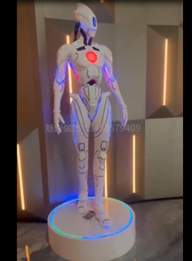 科技感机械外星人赛博朋克风网红打卡KTV酒吧娱乐场所大型装饰品