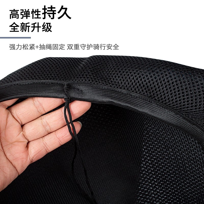 适用于新大洲本田NS150GX坐垫套加厚皮革防晒防水防滑摩托车座套 - 图3