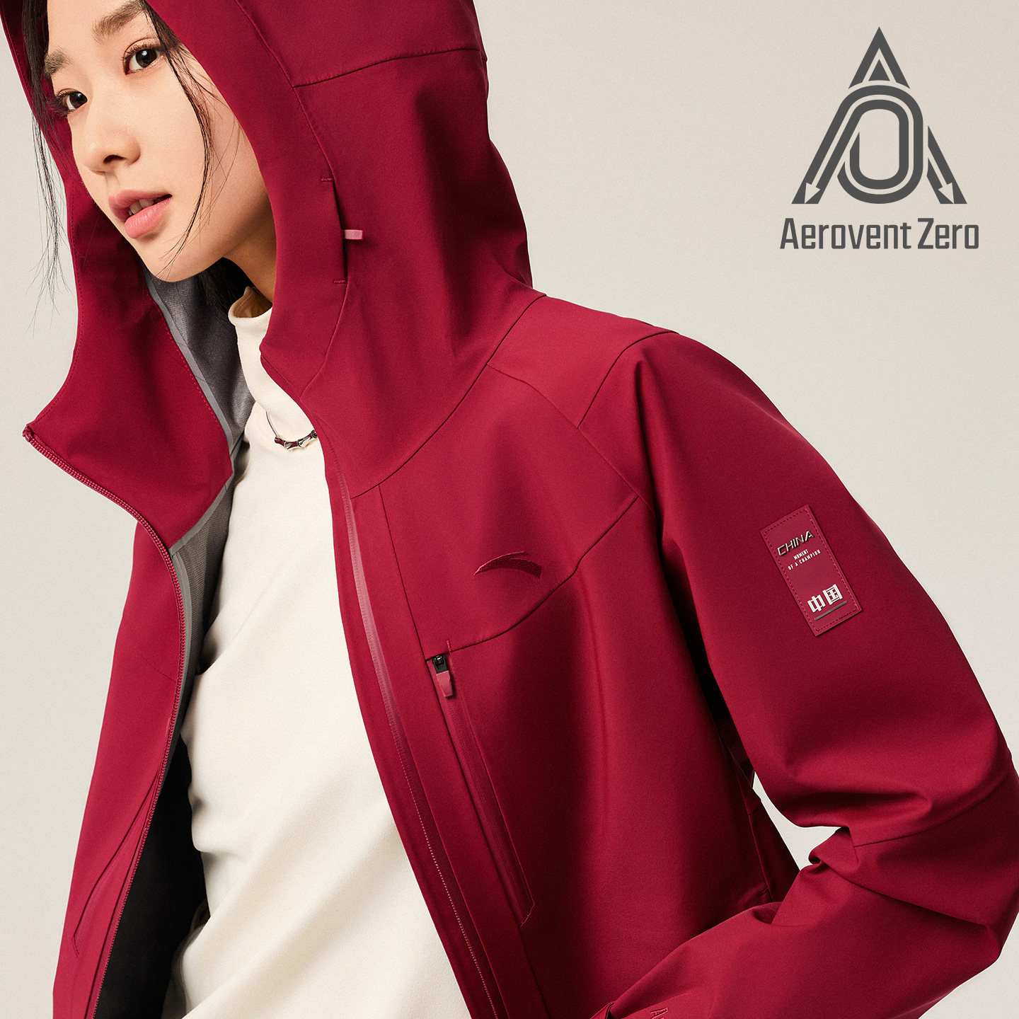 安踏风暴甲 | 无氟安踏膜冲锋衣女新款户外防水登山外套162547602,淘宝优惠券,粉丝福利购,淘宝优惠卷