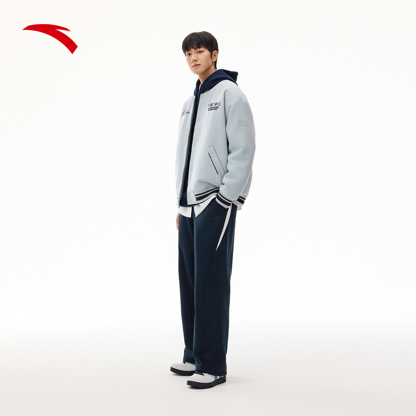 安踏KT球星典藏棉服茄克男冬季经典棒球外套磨毛保暖衣152541801,淘宝优惠券,粉丝福利购,淘宝优惠卷