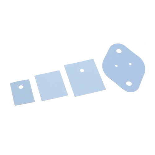 矽胶片散热导热硅胶片TO-220 TO-3P 三极管垫片电子管导热绝缘片 - 图2