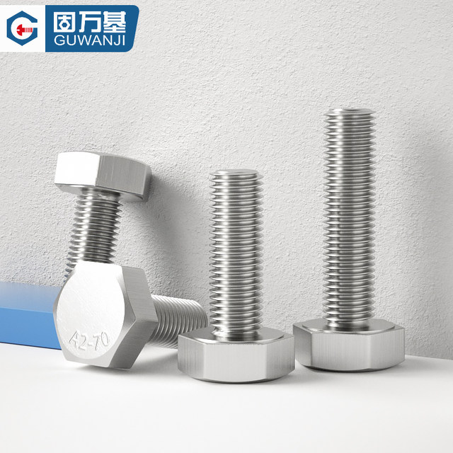 Fine teeth hexagonal screws