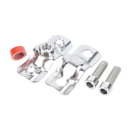 304不锈钢螺母固定管支架焊卡扣抱箍管夹PPR水管夹子管道管卡卡箍 - 图2