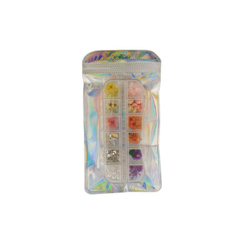 脸上贴干花妆容脸贴蝴蝶化妆饰品脸部亮片面部儿童舞台妆美甲小花 - 图3