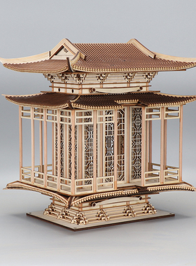 木新中式客厅玄关装饰品摆件