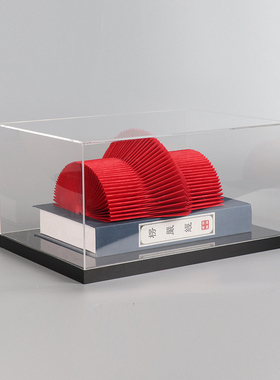 纸新中式客厅玄关装饰品摆件