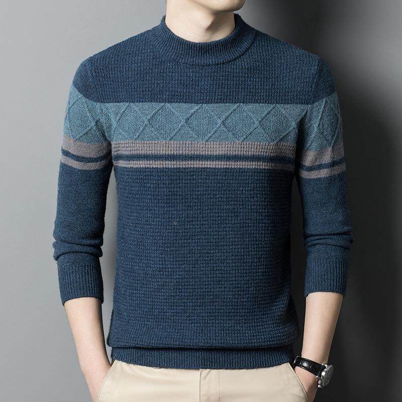 羊毛男毛羊加厚保暖秋冬装打新款时尚山羊衫绒衫针织底1669-MU毛,淘宝优惠券,粉丝福利购,淘宝优惠卷